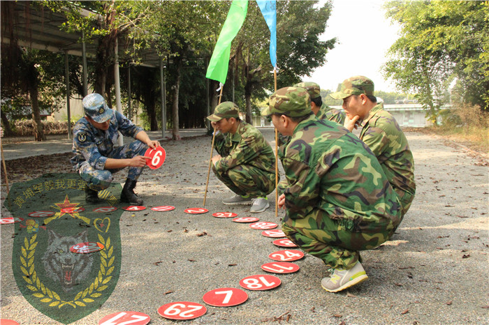 2107年2月5日米蘭芭莎時尚紡織公司95人到黃埔軍校青少年訓(xùn)練基地進(jìn)行拓展培訓(xùn)一天